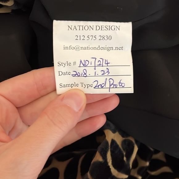 NWOT Sigrid Olsen Leaf Open Front Oversized Blazer Cardigan - Size Large - Picture 8 of 9